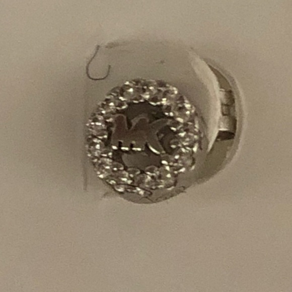 NWT Michael Kors Sterling Silver Earrings - Picture 3 of 4